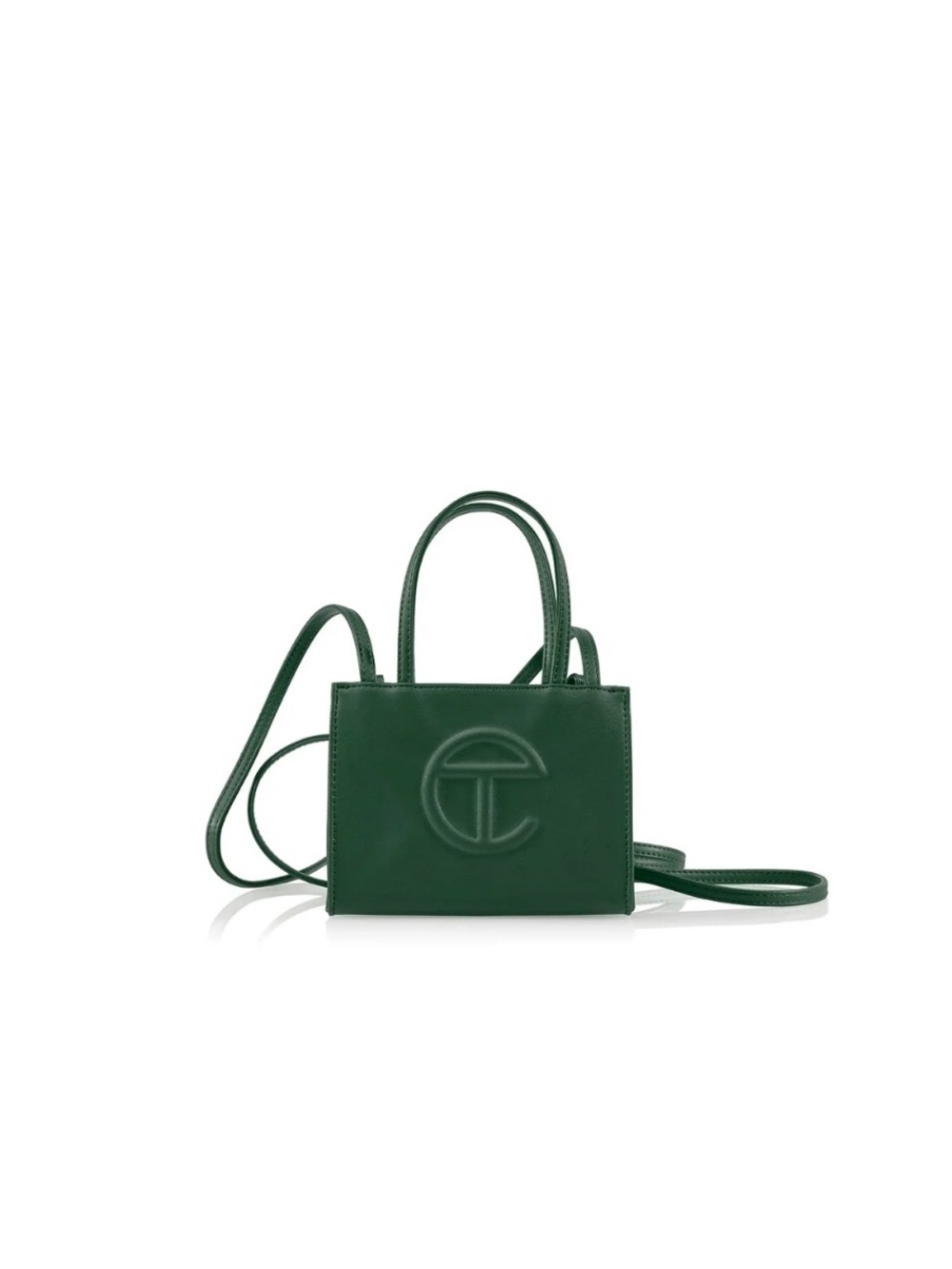 Telfar Mini Shopping Bag in Forest Green